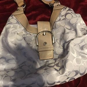 Lavender Coach purse